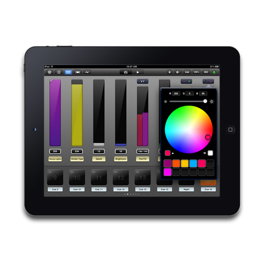IPAD DMX LIGHTING CONTROLLER Fordtronic AV